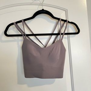 Lululemon Ribbed like a cloud bra - longline